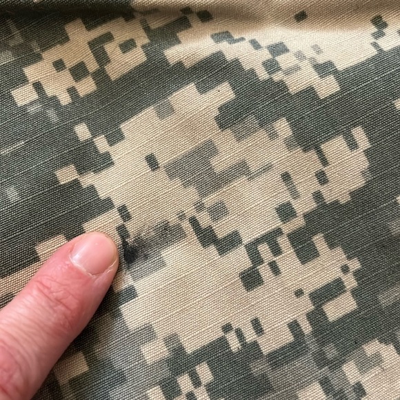 Army Combat Camouflage Men’s Uniform Jacket Size L and Pants Size M/L - Picture 12 of 14